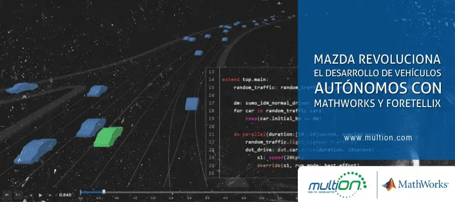 Mazda Revoluciona el Desarrollo de Vehículos Autónomos con MathWorks y Foretellix