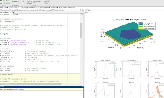 La caja de herramientas OnScale brinda a los usuarios la capacidad de crear, enviar y posprocesar simulaciones acústicas y piezoeléctricas 